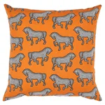 SO17801006 | Faubourg Pillow - Orange Schumacher Faubourg Pillow in Orange (SO17801006)
