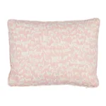 Fauna Pillow - Dusty Pink Schumacher Fauna Pillow in Dusty Pink