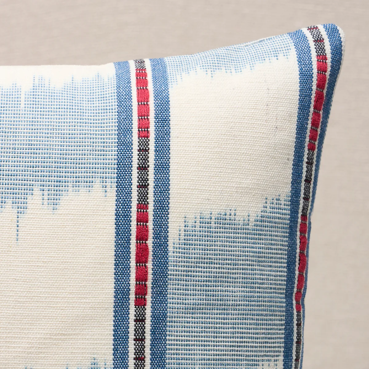 Schumacher Faye Pillow in Chambray (SO8471218)