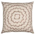 SO18036107 | Feather Bloom Pillow - Dove Schumacher Feather Bloom Pillow in Dove (SO18036107)