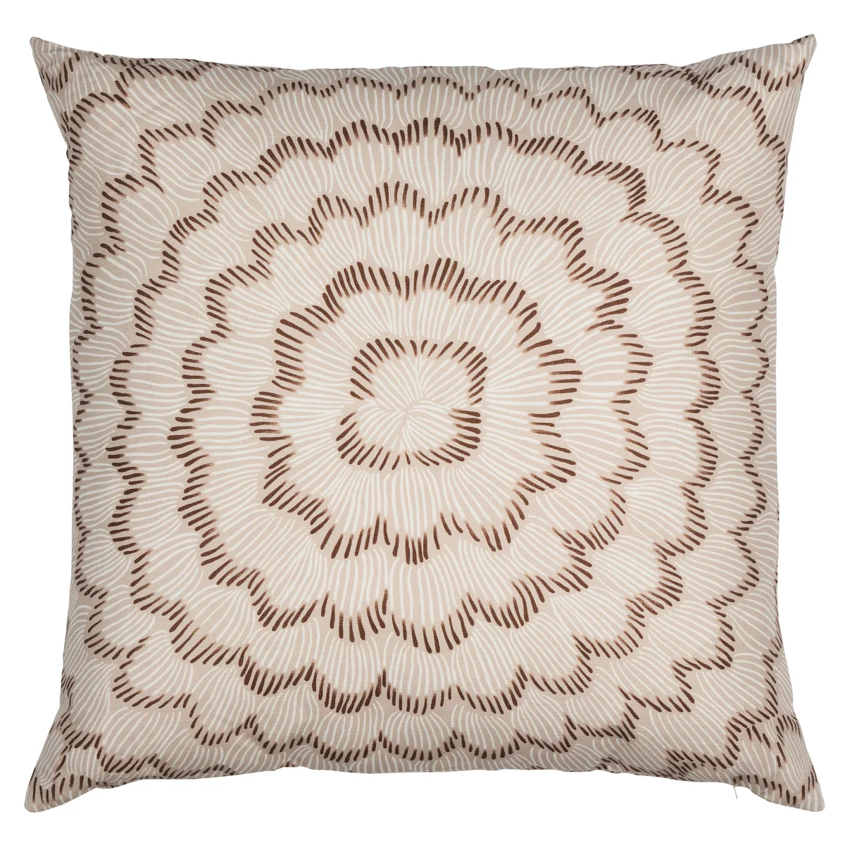 Schumacher Feather Bloom Pillow in Dove (SO18036107)