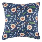 SO17995106 | Floralia Pillow - Indigo Schumacher Floralia Pillow in Indigo (SO17995106)