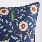 SO17995106 | Floralia Pillow - Indigo Schumacher Floralia Pillow in Indigo (SO17995106)