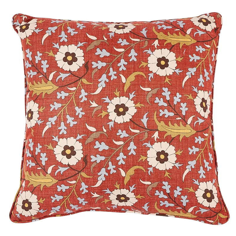 Schumacher Floralia Pillow in Pompeii (SO17995006)