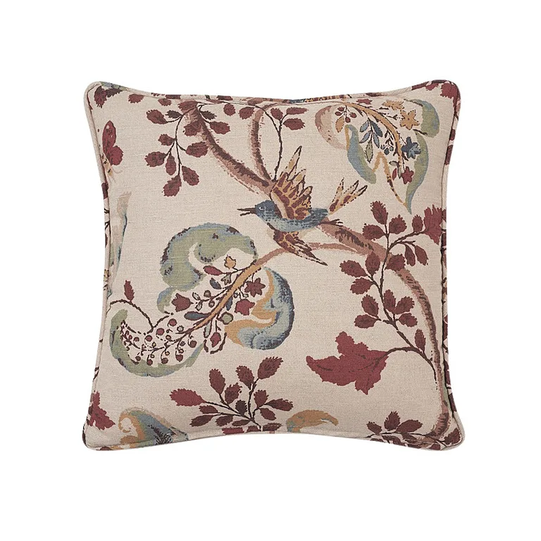 Schumacher Fox Hollow Pillow in Document Natural (SO263964204)