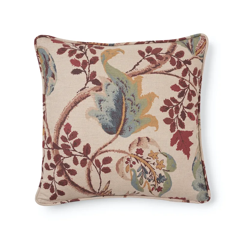 Schumacher Fox Hollow Pillow in Document Natural (SO263964204)