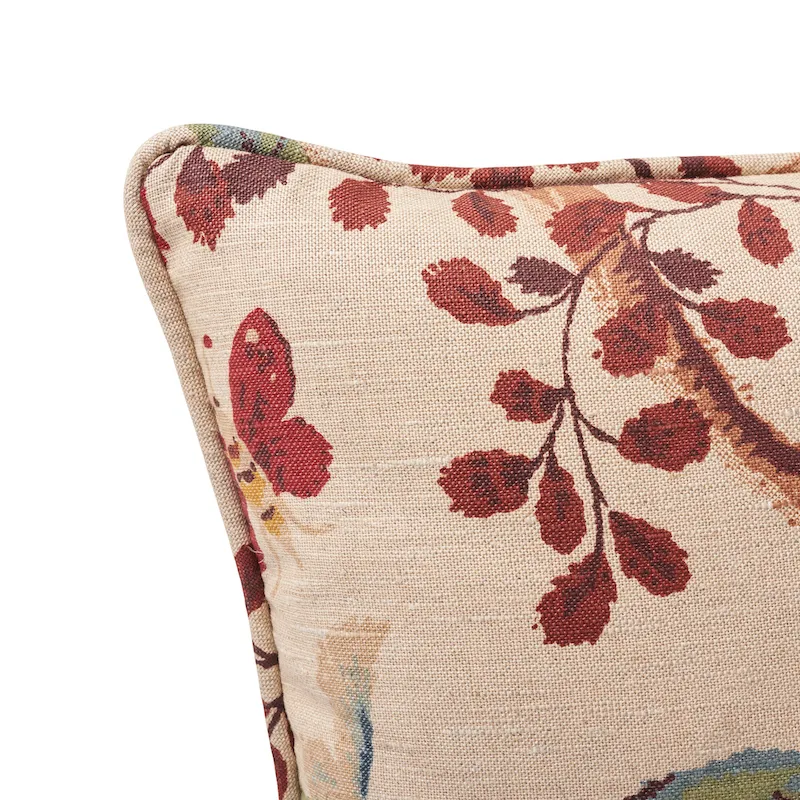 SO263964204 | Fox Hollow Pillow - Document Natural Schumacher Fox Hollow Pillow in Document Natural (SO263964204)