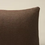 Franc Linen Pillow - Chocolate Schumacher Franc Linen Pillow in Chocolate