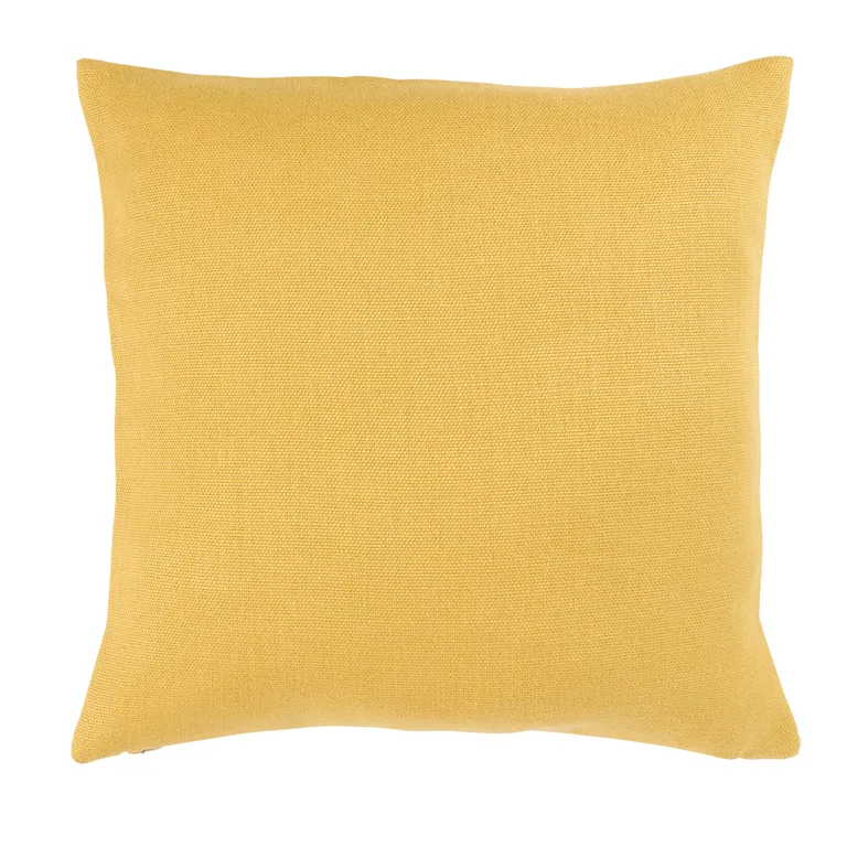 Schumacher Franc Linen Pillow in Ochre