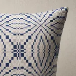SO8291105 | Francestown Coverlet Pillow - Navy Schumacher Francestown Coverlet Pillow in Navy (SO8291105)