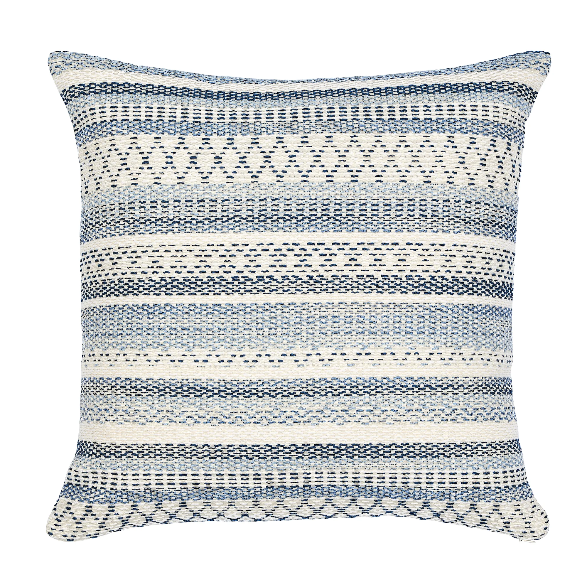Schumacher Fremont I/O Pillow in Blue