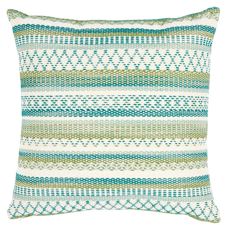 Schumacher Fremont I/O Pillow in Green