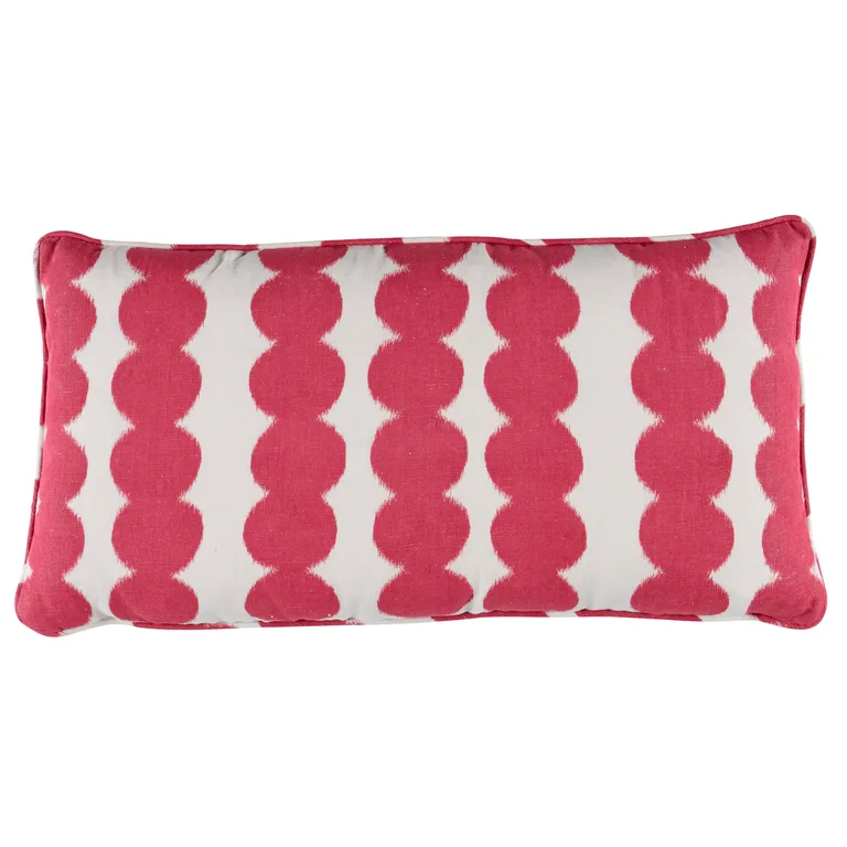 Schumacher Full Circle Pillow in Fuschia (SO17625518)