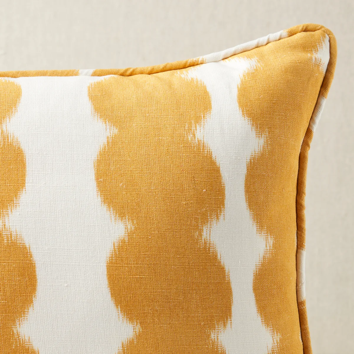 Schumacher Full Circle Pillow in Saffron (SO17625618)