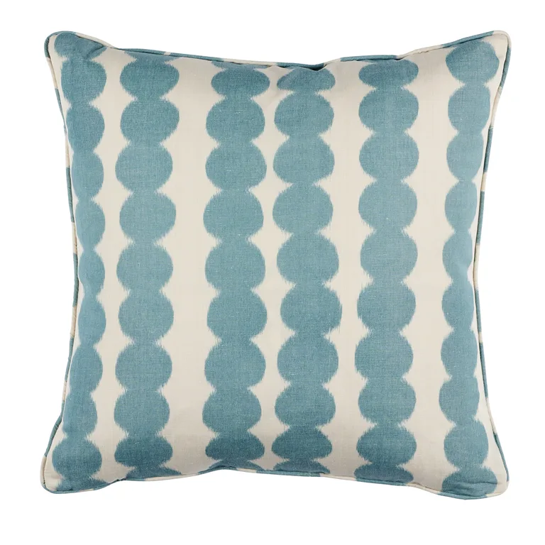 Schumacher Full Circle Pillow in Sky (SO17625406)