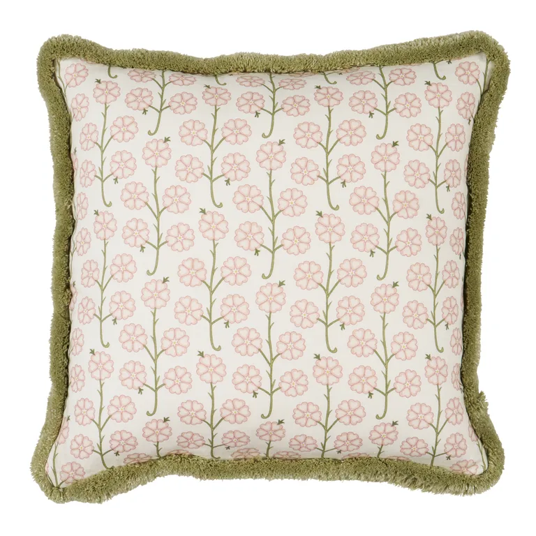 Schumacher Gardenia Pillow in Rose (SO18140103)