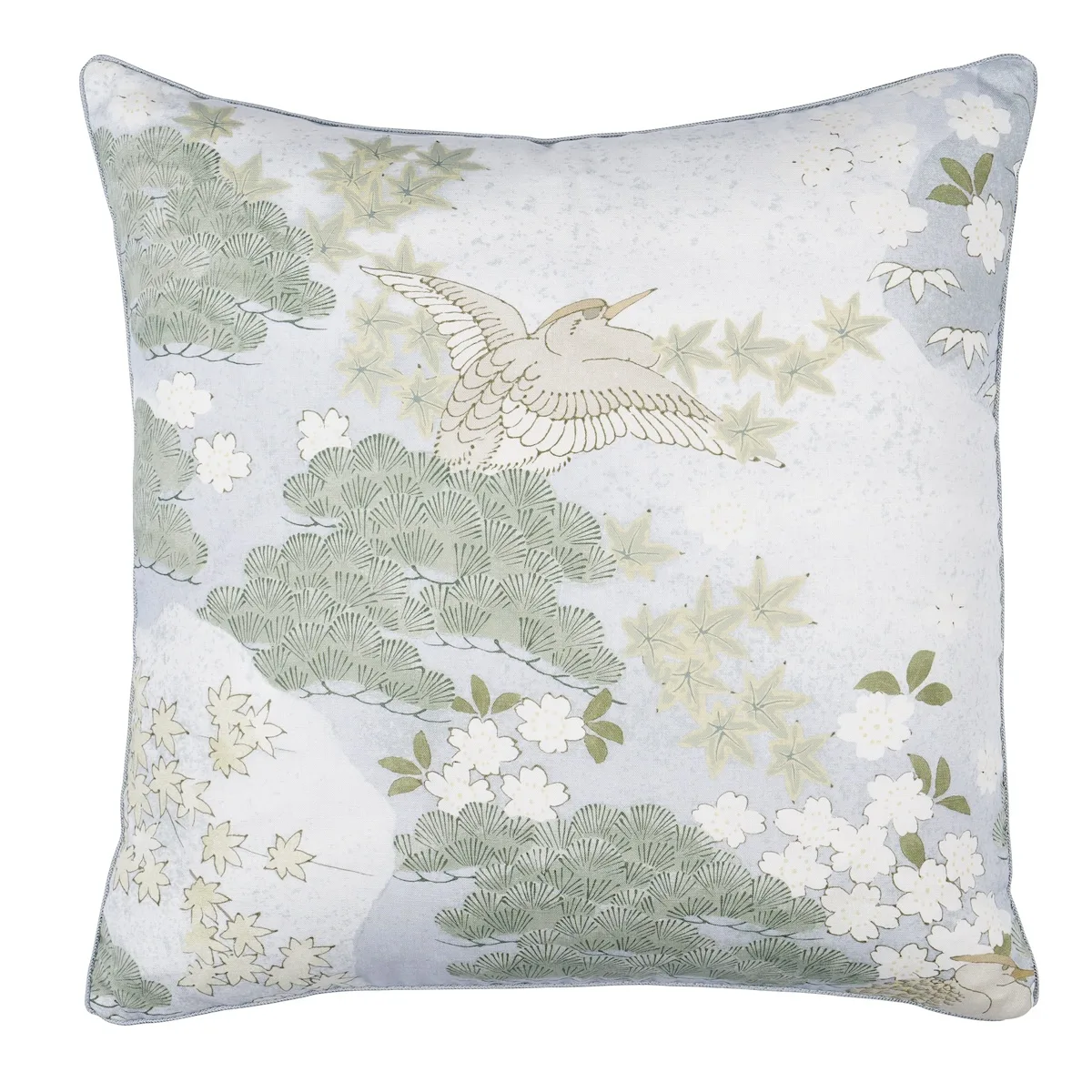 Schumacher Golden Hills Pillow in Sky (SO18287004)
