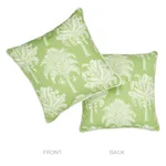 SO18096006 | Grand Palms I/O Pillow - Green Schumacher Grand Palms I/O Pillow in Green (SO18096006)