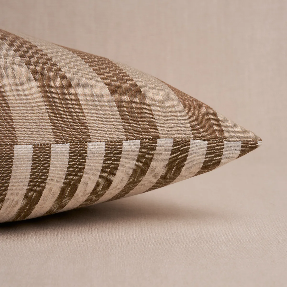Hanson I/O Stripe Pillow - Flax Schumacher Hanson I/O Stripe Pillow in Flax