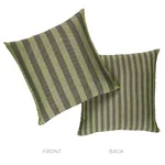 Hanson I/O Stripe Pillow - Green Schumacher Hanson I/O Stripe Pillow in Green