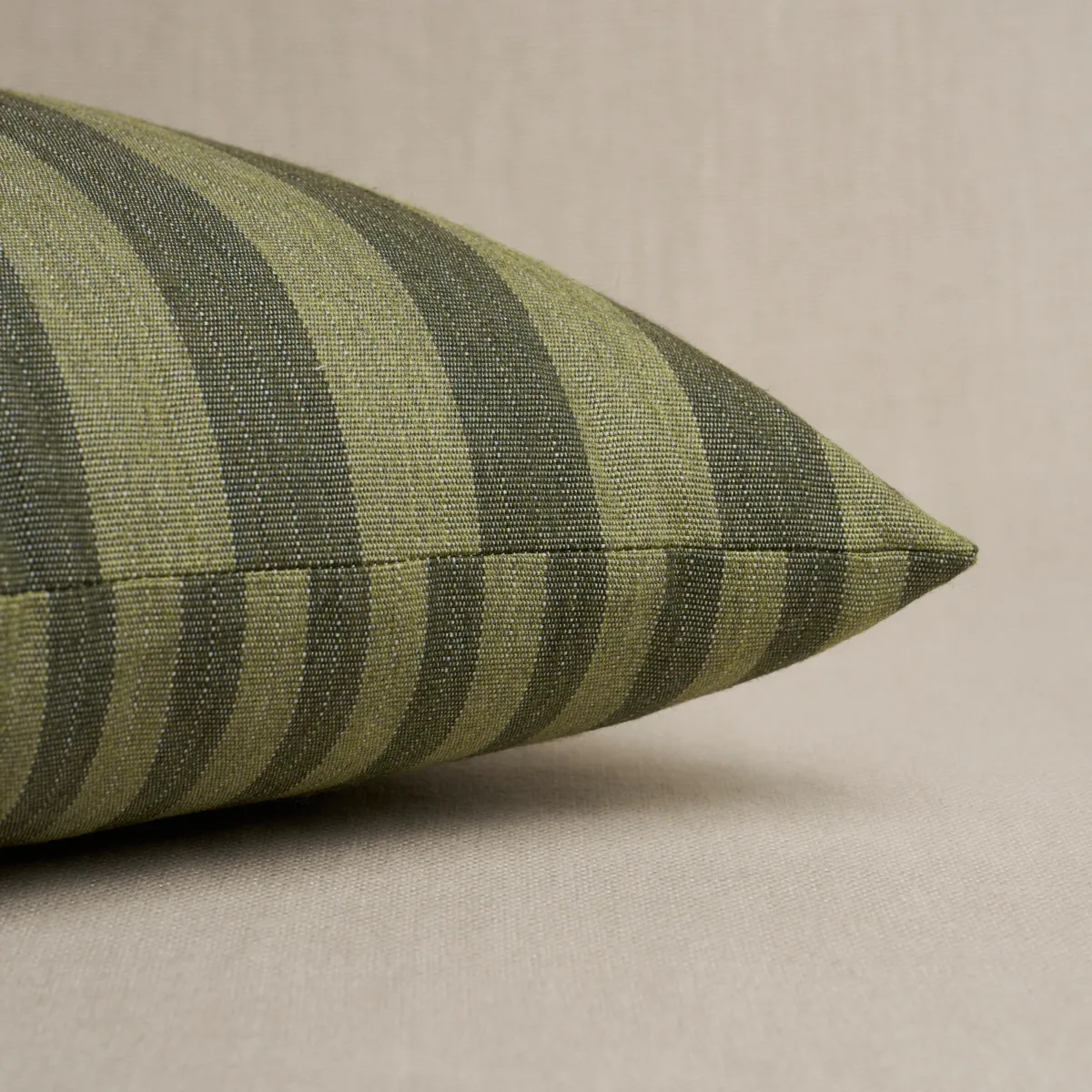 Hanson I/O Stripe Pillow - Green Schumacher Hanson I/O Stripe Pillow in Green