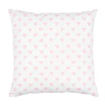 Hearts + Coffee Bean Pillow - Pink Schumacher Hearts + Coffee Bean Pillow in Pink