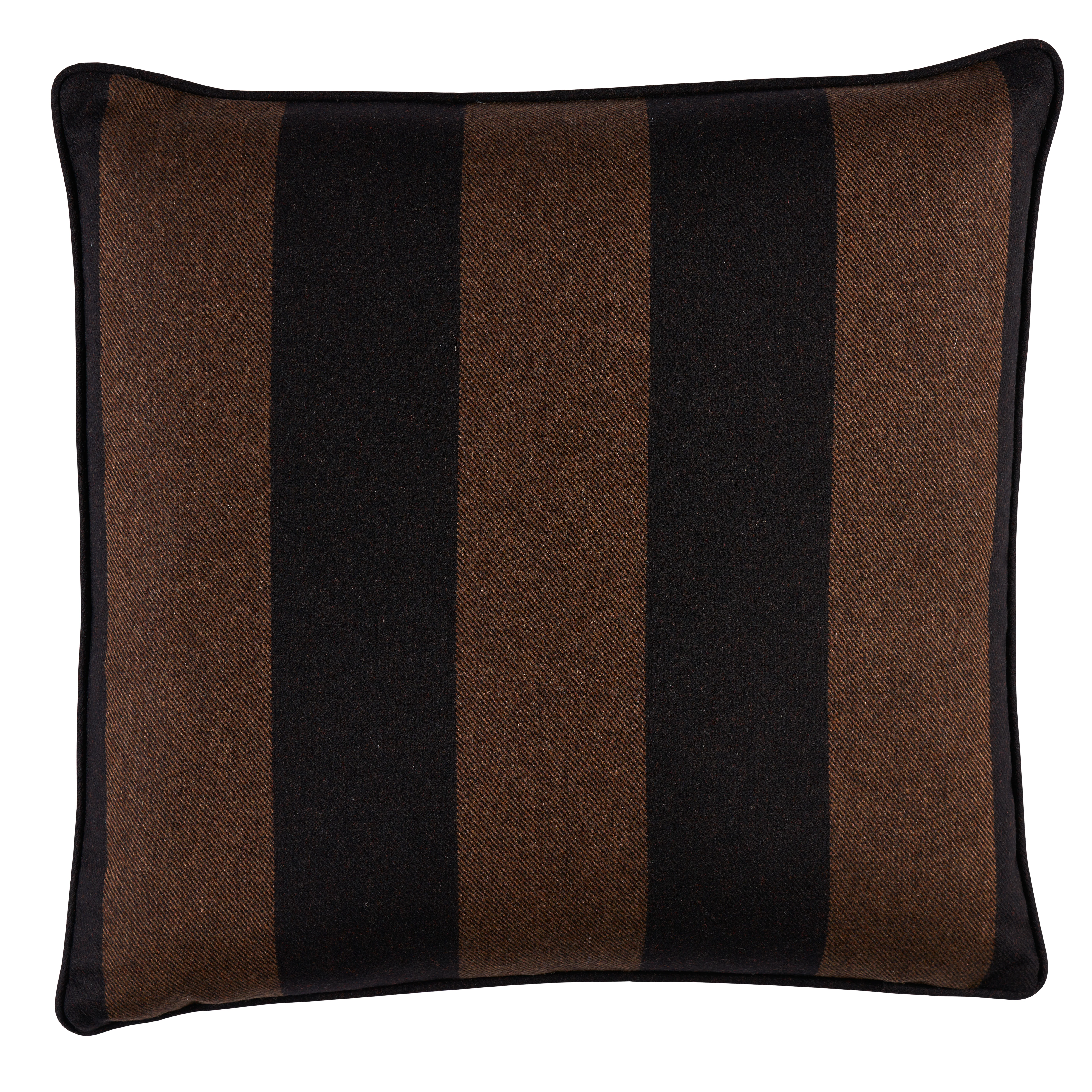 Schumacher Hemlock Stripe Pillow in Java