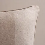 Hemlock Stripe Pillow - Natural Schumacher Hemlock Stripe Pillow in Natural