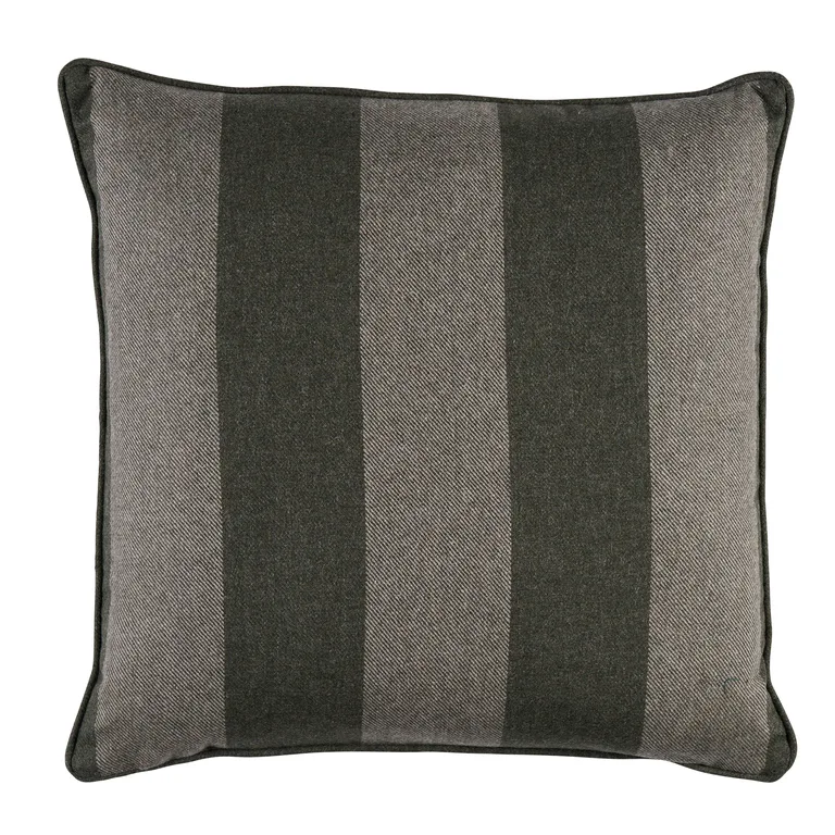 Schumacher Hemlock Stripe Pillow in Sage