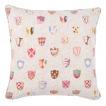 Schumacher Heraldic Pillow in Spezzatura (SO18016005)
