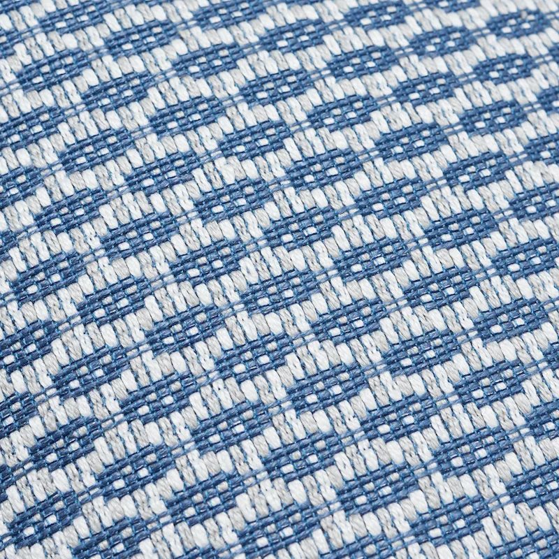 Schumacher Hickox I/O Pillow in Blue