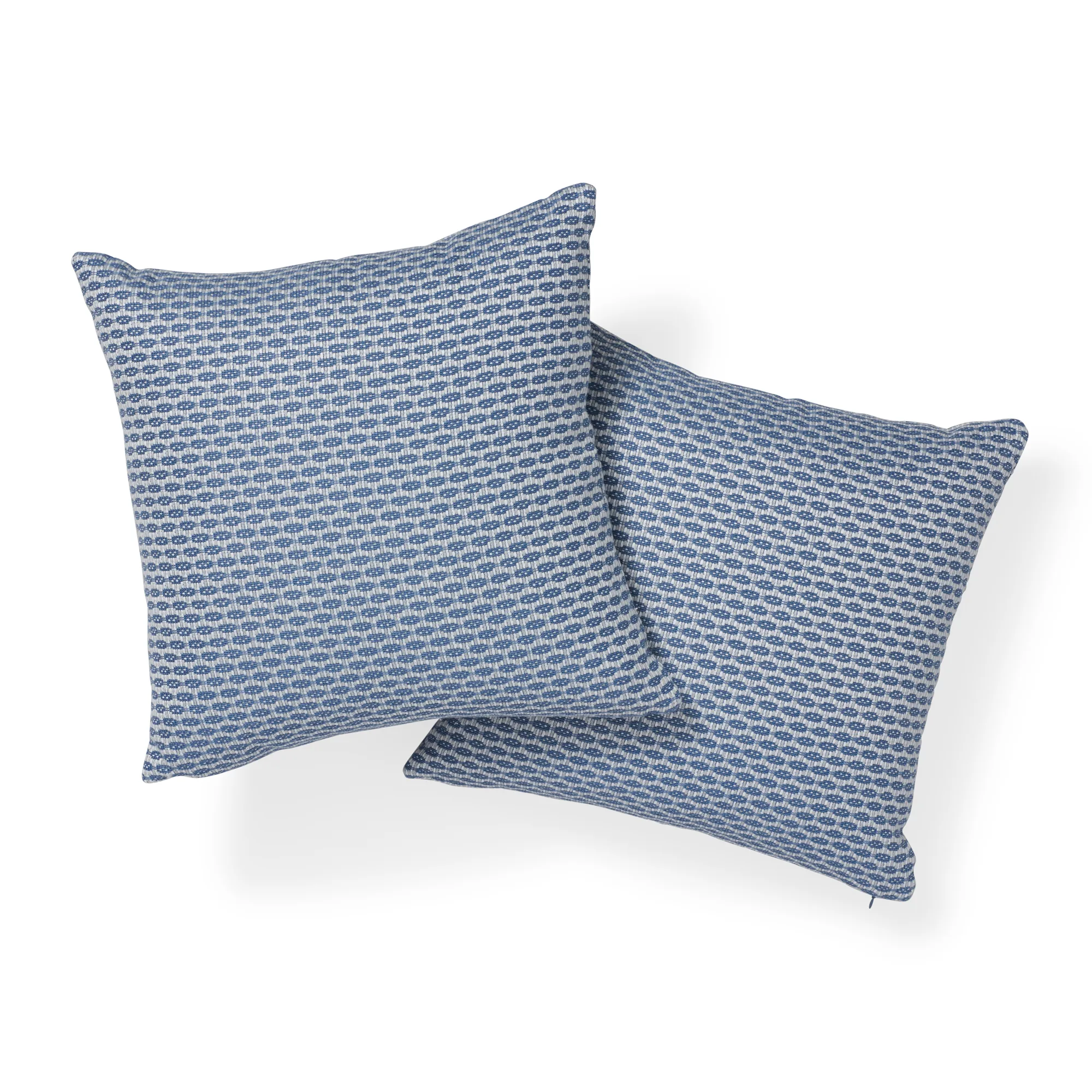 Schumacher Hickox I/O Pillow in Blue
