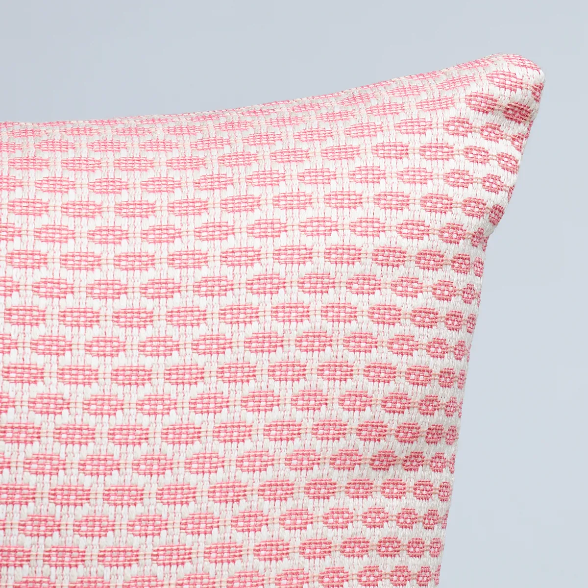 Schumacher Hickox I/O Pillow in Coral