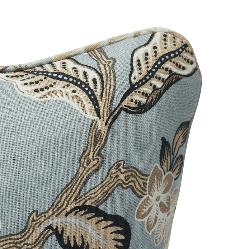 SO17403004 | Hothouse Flowers Pillow - Mineral Schumacher Hothouse Flowers Pillow in Mineral (SO17403004)