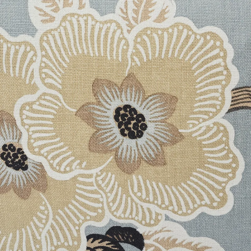 SO17403004 | Hothouse Flowers Pillow - Mineral Schumacher Hothouse Flowers Pillow in Mineral (SO17403004)