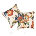 SO17403104 | Hothouse Flowers Pillow - Spark Schumacher Hothouse Flowers Pillow in Spark (SO17403104)