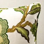 SO17403204 | Hothouse Flowers Pillow - Verdance Schumacher Hothouse Flowers Pillow in Verdance (SO17403204)