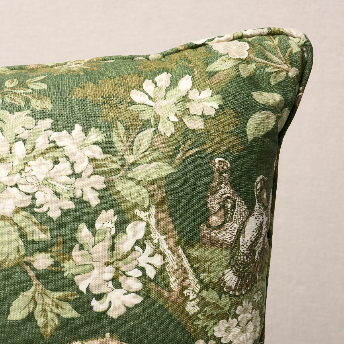 SO18226105 | Hound Meadow Pillow - Forest Schumacher Hound Meadow Pillow in Forest (SO18226105)