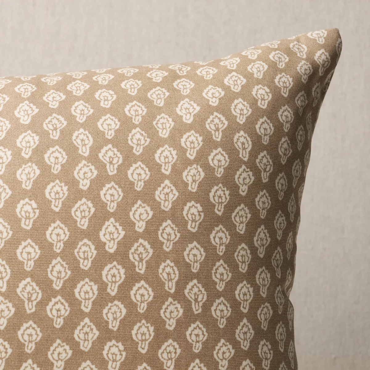 Schumacher Hyacinth I/O Pillow in Neutral