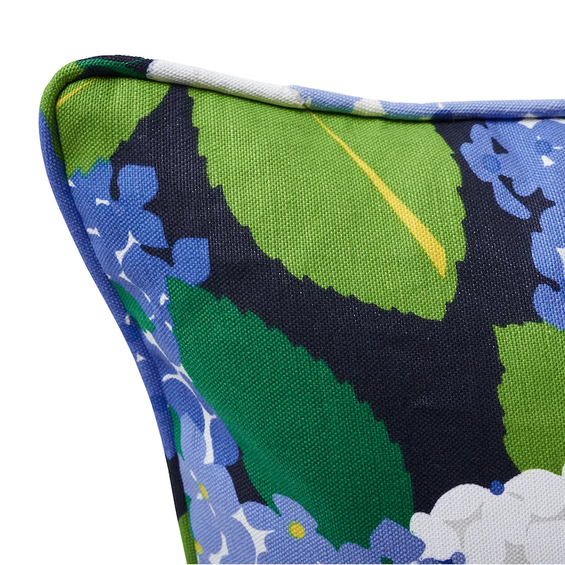 Schumacher Hydrangea Pillow in Document (SO17758004)