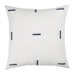 Schumacher Icehouse Pillow in Prussian & Grey (SO17791006)