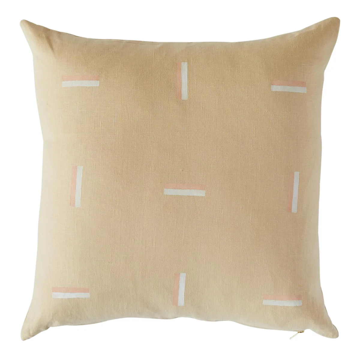 Schumacher Icehouse Pillow in Sand (SO17791306)