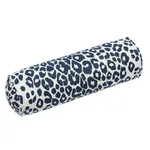 Schumacher Iconic Leopard Bolster Pillow in Ink (SO17572016)