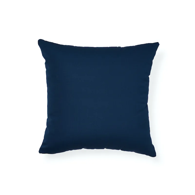 Schumacher Iconic Leopard I/O Pillow in Navy (SO17732304)