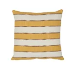 Isolde Stripe Pillow - Yellow Schumacher Isolde Stripe Pillow in Yellow