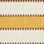 Isolde Stripe Pillow - Yellow Schumacher Isolde Stripe Pillow in Yellow
