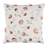 SO8366004 | Iyla Embroidery Pillow - Rose & Natural Schumacher Iyla Embroidery Pillow in Rose & Natural (SO8366004)