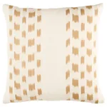 SO6947405 | Izmir Ikat Stripe Pillow - Sand Schumacher Izmir Ikat Stripe Pillow in Sand (SO6947405)