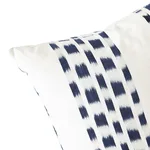 SO6947105 | Izmir Stripe Pillow - Indigo Schumacher Izmir Stripe Pillow in Indigo (SO6947105)
