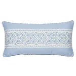 SO18074018 | Jasmine I/O Pillow - Indigo Schumacher Jasmine I/O Pillow in Indigo (SO18074018)